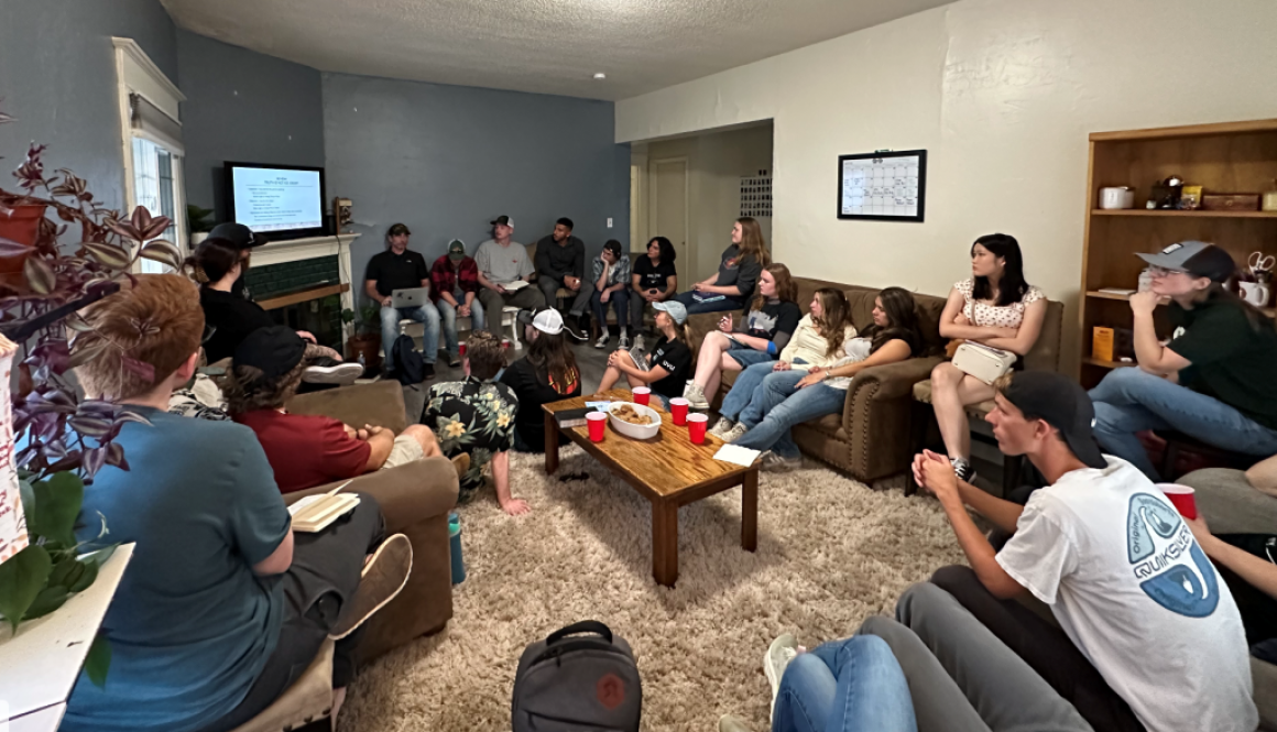 UVU Students gathered